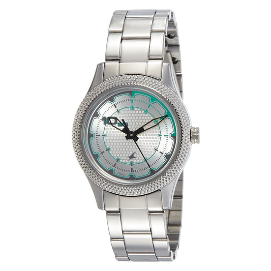 Analog Silver Dial Women's Watch -NM6158SM01 / NL6158SM01
