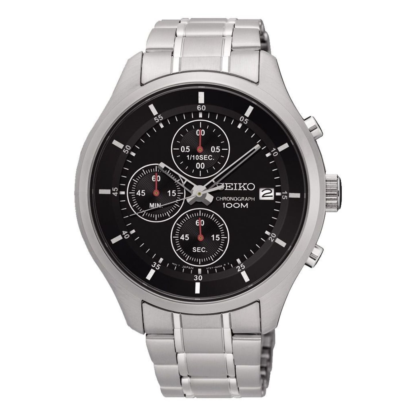 Chronograph Black Dial Men's Watch-SKS539P1