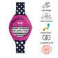 Kids Analog Watch Denim Blue Strap with Purple Dial, Water Proof for Daily Wear